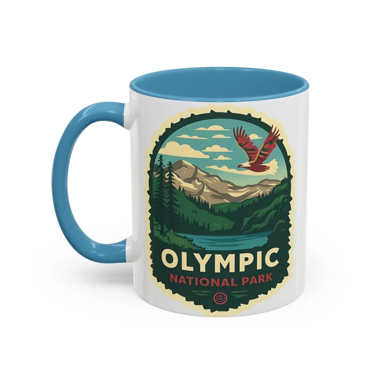 Glacier National Park Accent Coffee Mug 11oz 15oz