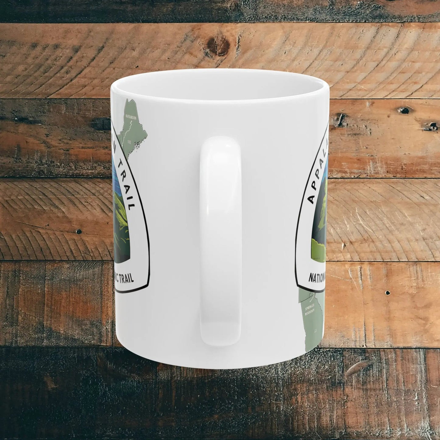 Appalachian Trail Scenic Ceramic Mug (11oz, 15oz)