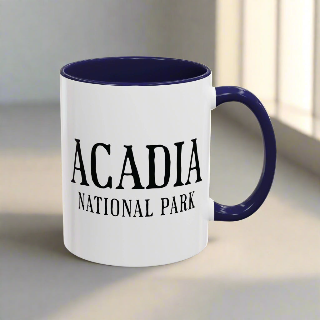 Acadia Bird Colored Mug