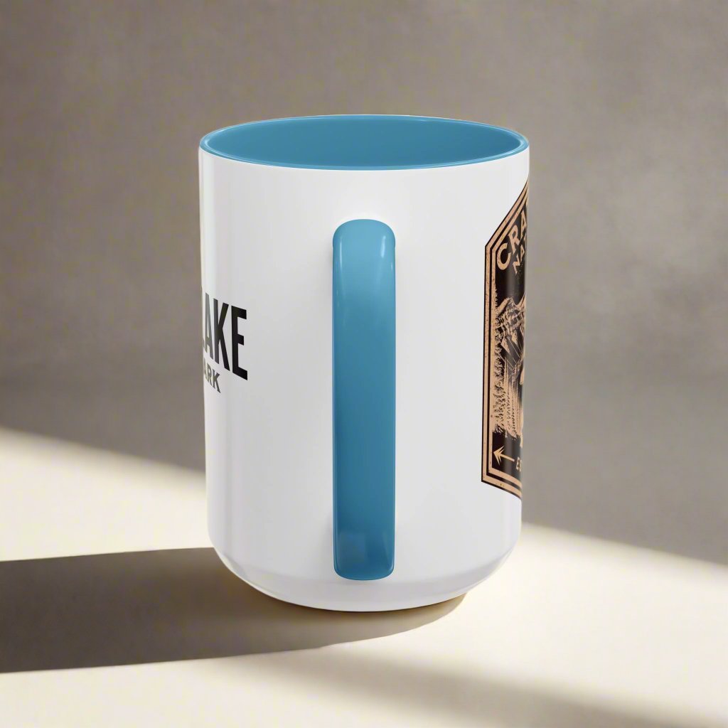 Crater Lake Shield Accent Mug