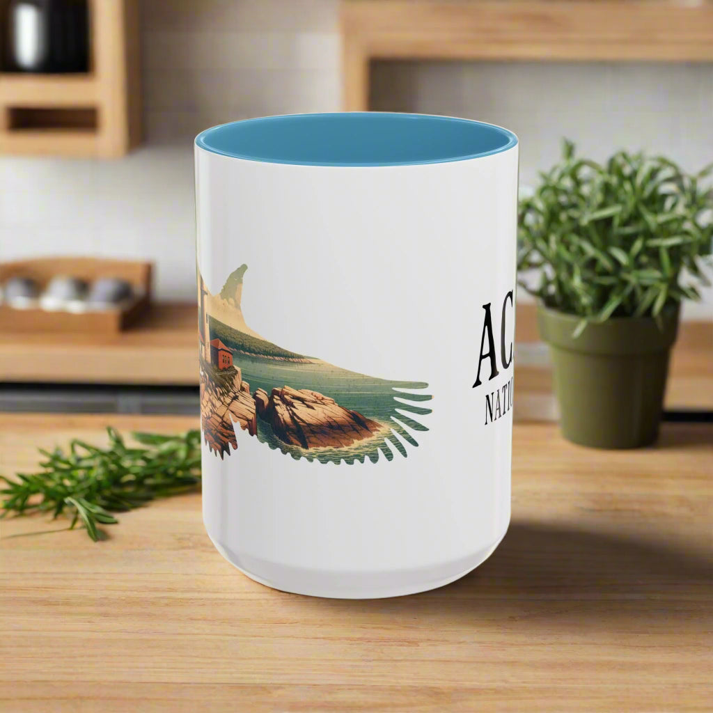 Acadia Bird Colored Mug