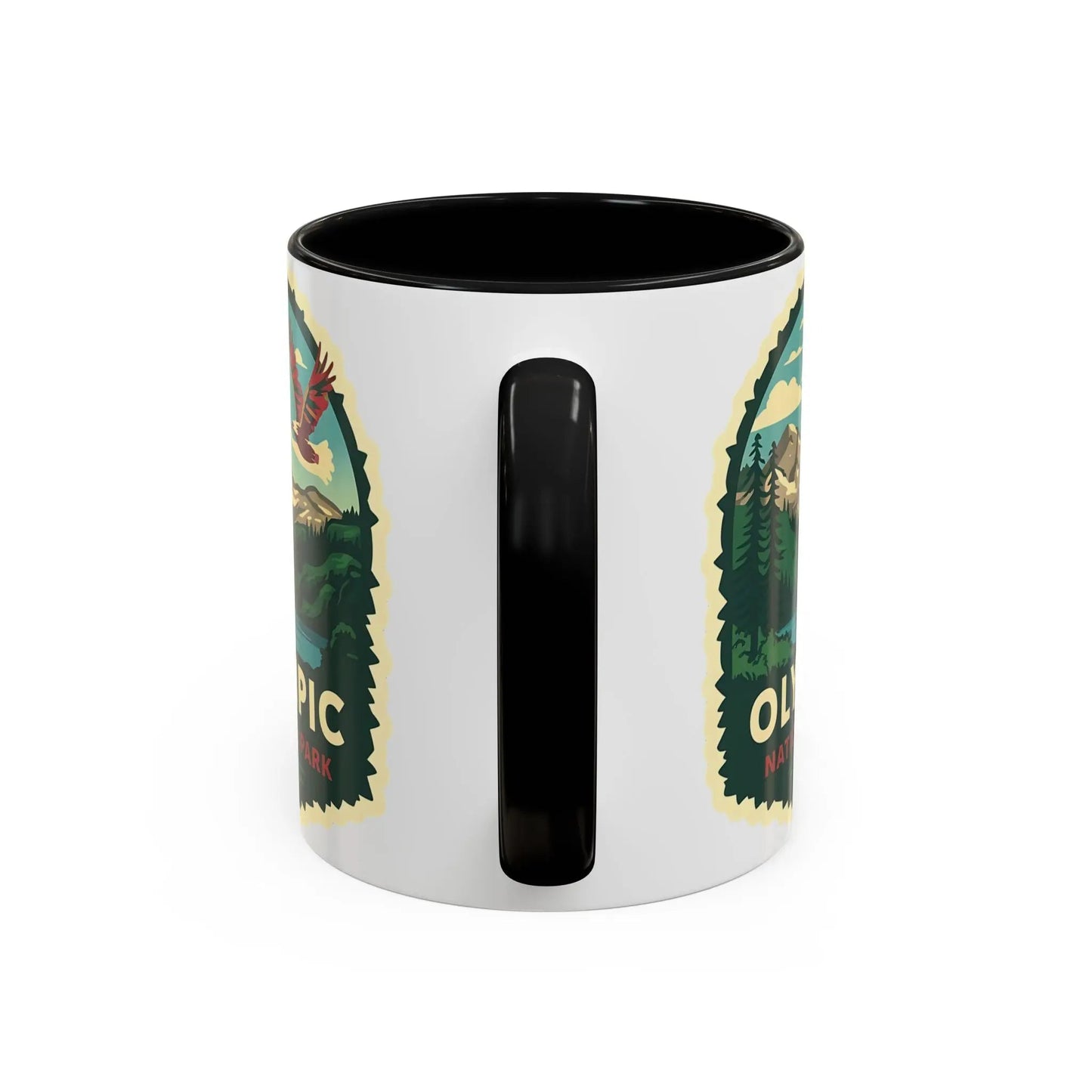 Glacier National Park Accent Coffee Mug 11oz 15oz