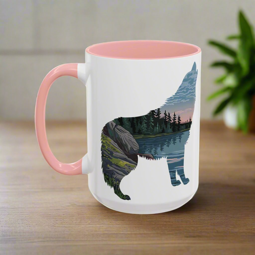 Voyageurs National Park Accent Mug Wolf