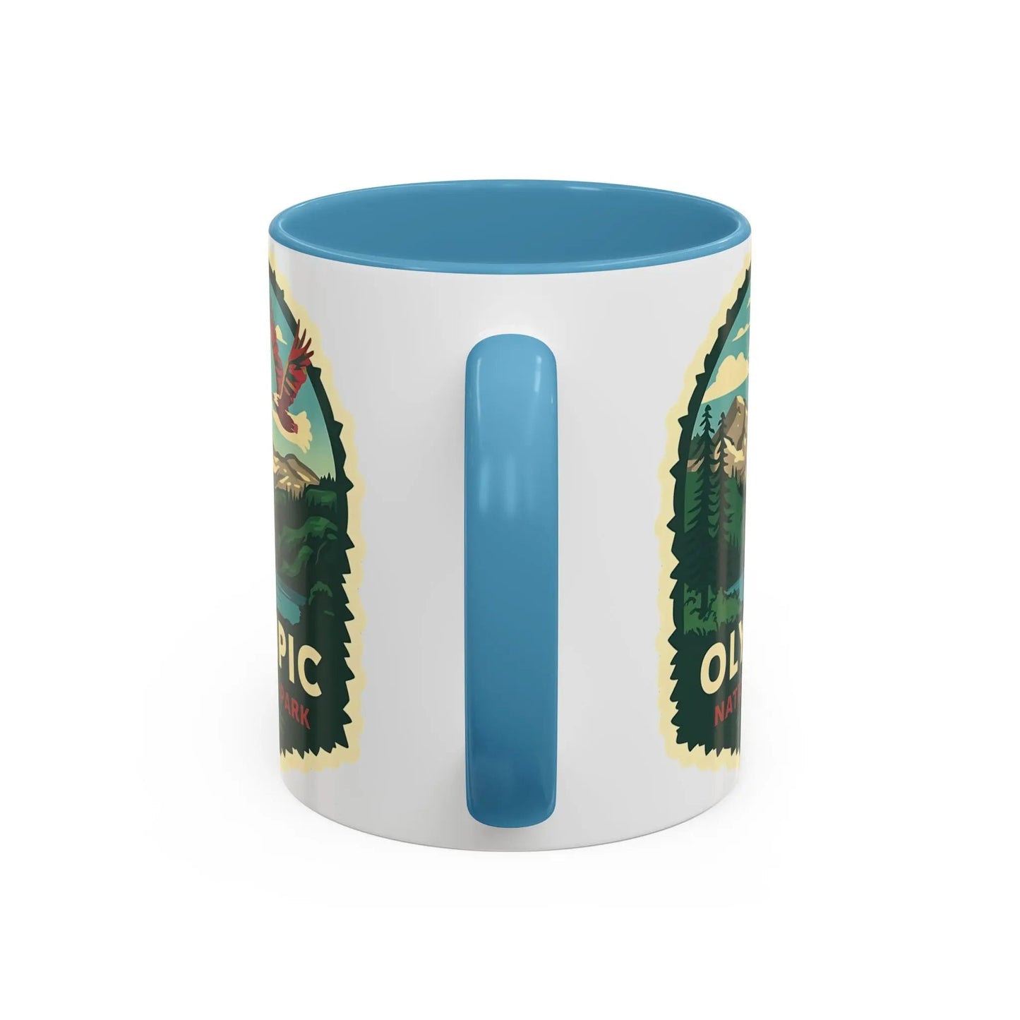 Glacier National Park Accent Coffee Mug 11oz 15oz