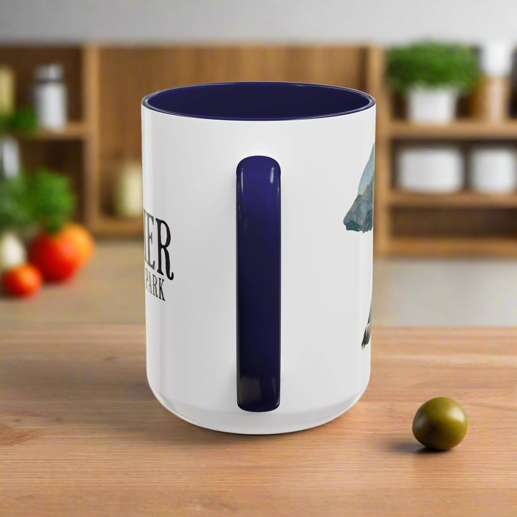 Glacier Bear Colored Mug