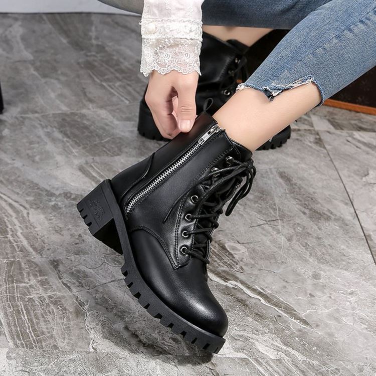 Ladies Vintage Combat Boots - Stylish and Durable Footwear for Every Occasion