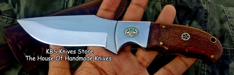 Custom Handmade D2 Tool Steel Hunting Skinning Camping Knife