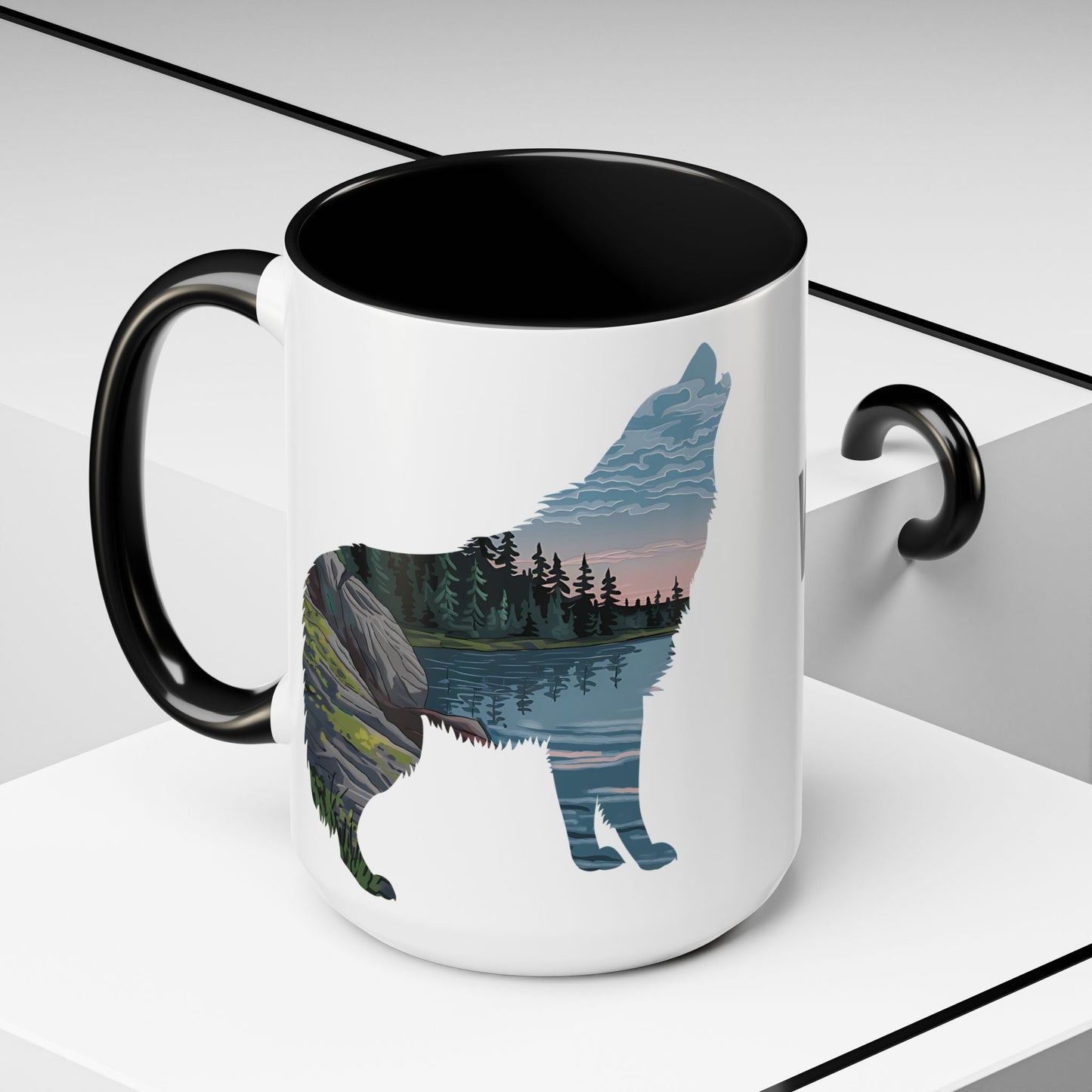 Voyageurs National Park Accent Mug Wolf