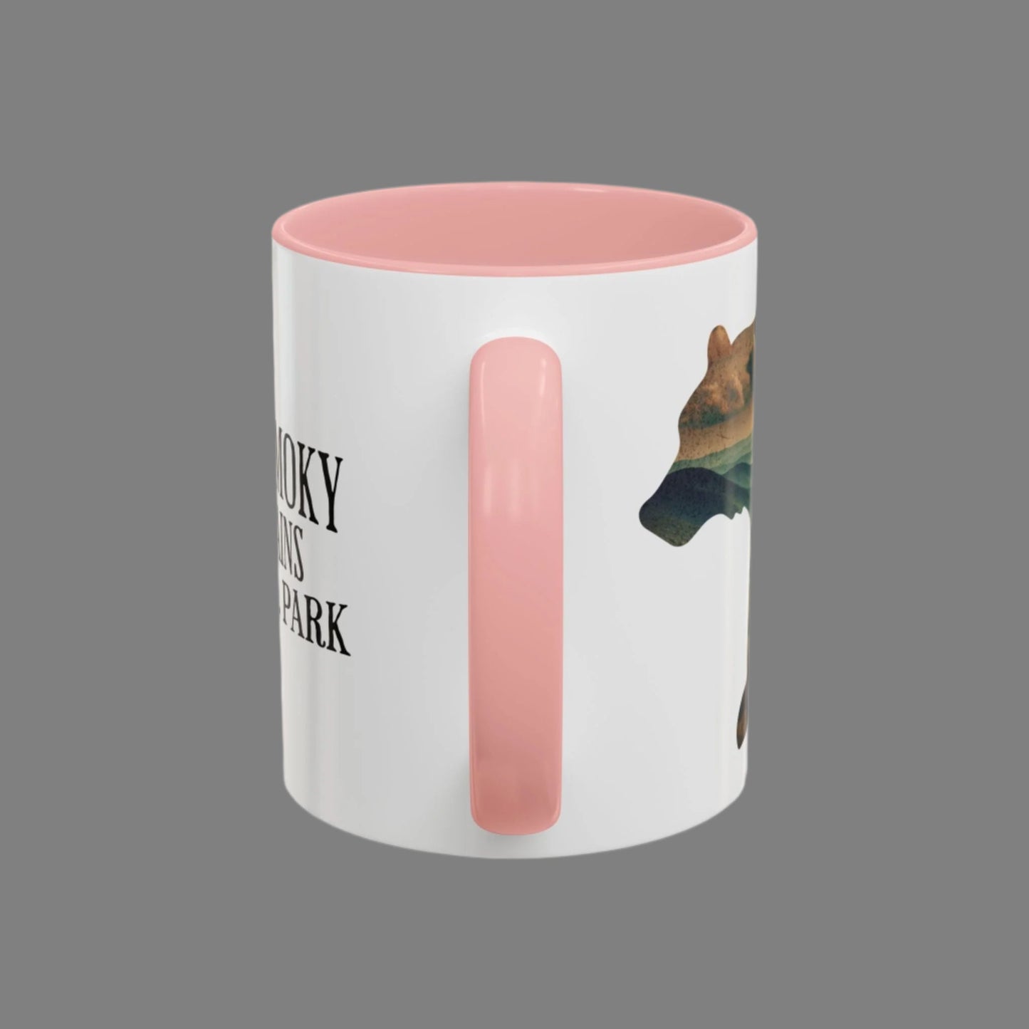 Smoky Mountains Bear Colored Mug