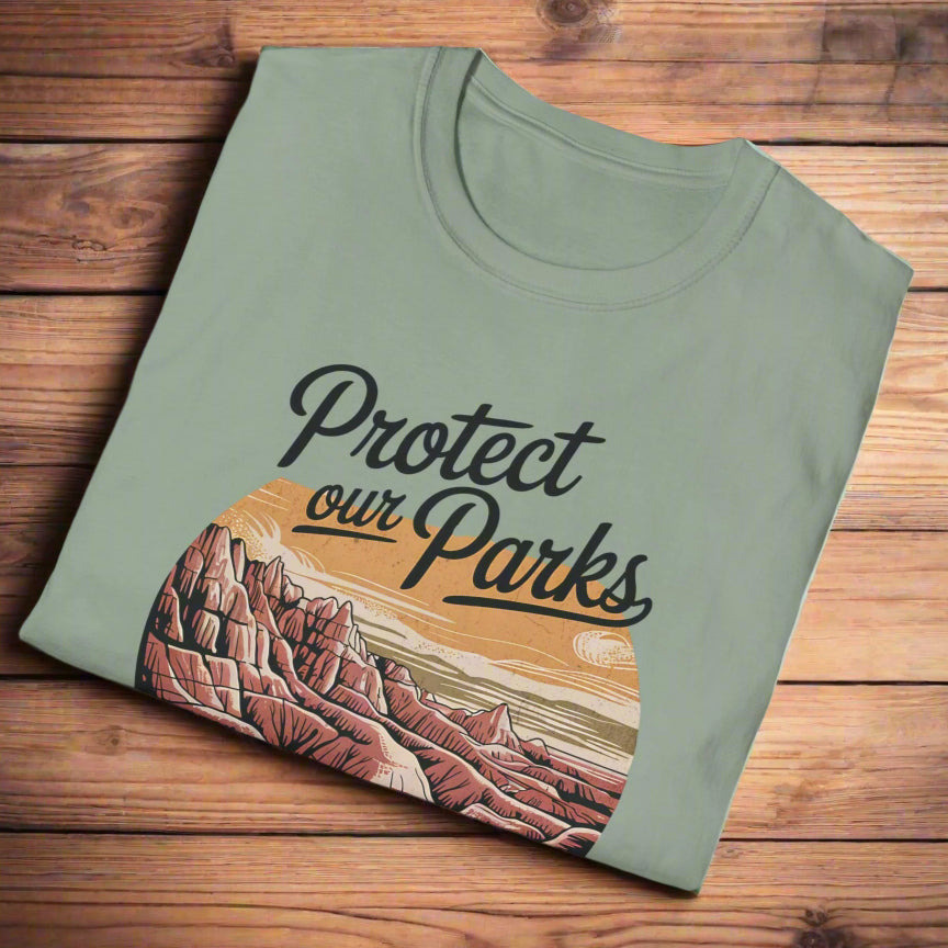 Protect Our Parks Badlands Unisex T-Shirt