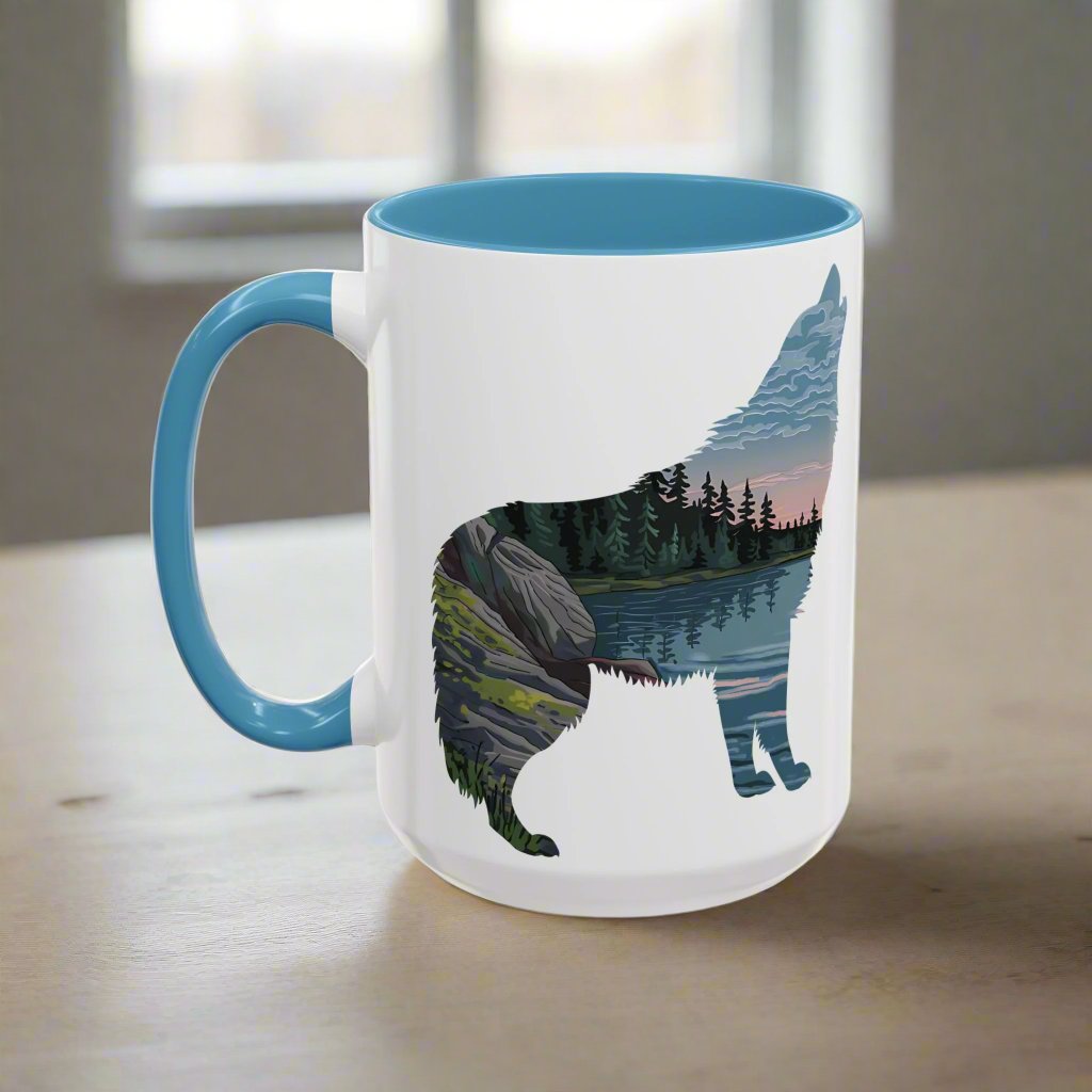 Voyageurs National Park Accent Mug Wolf