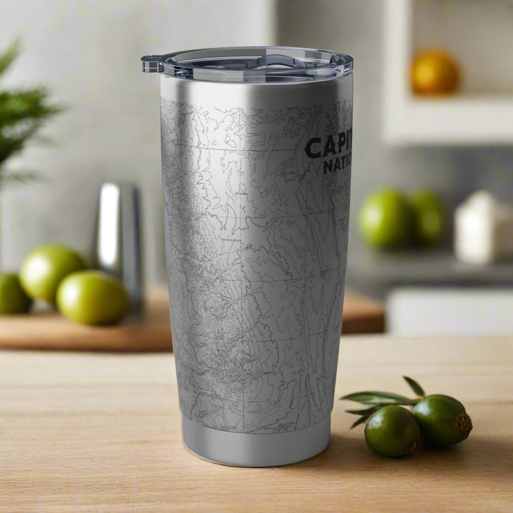 Capitol Reef National Park Topographic Insulated Tumbler