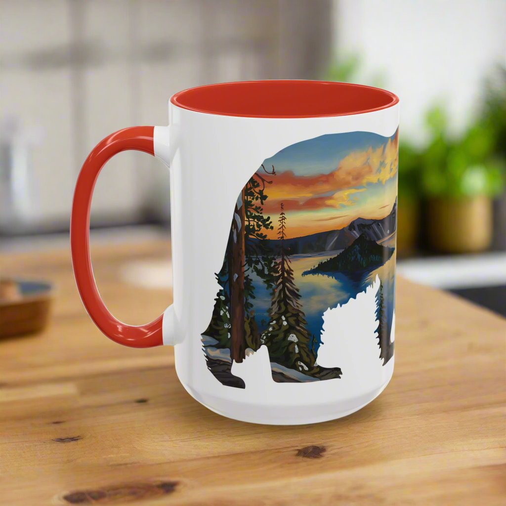 Crater Lake Bear Accent Mug