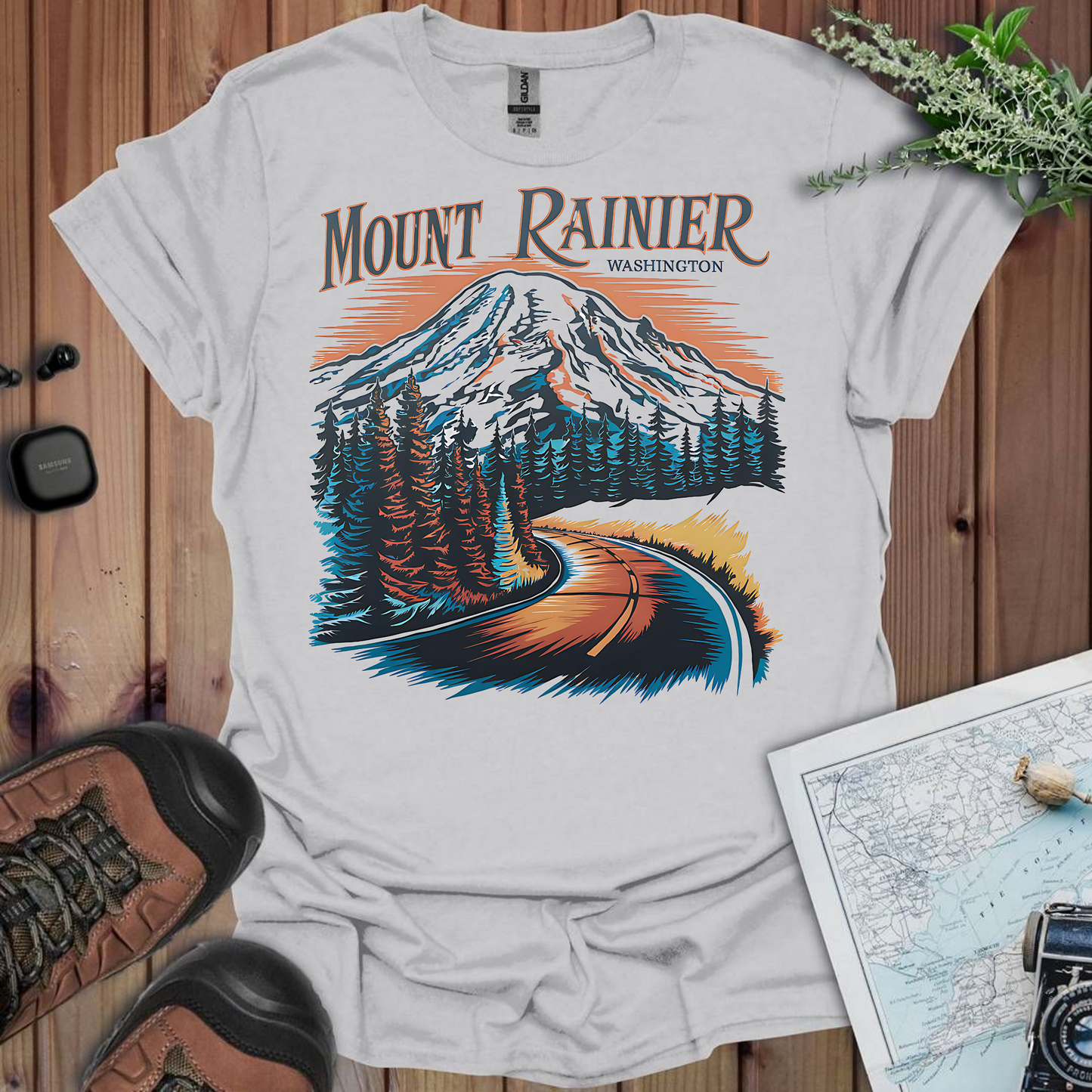 Mount Rainier Washington Unisex T-Shirt