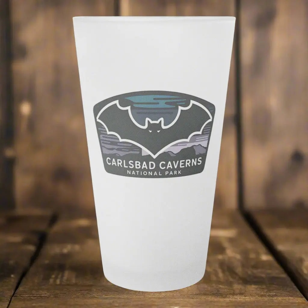 Carlsbad Caverns National Park Frosted Pint