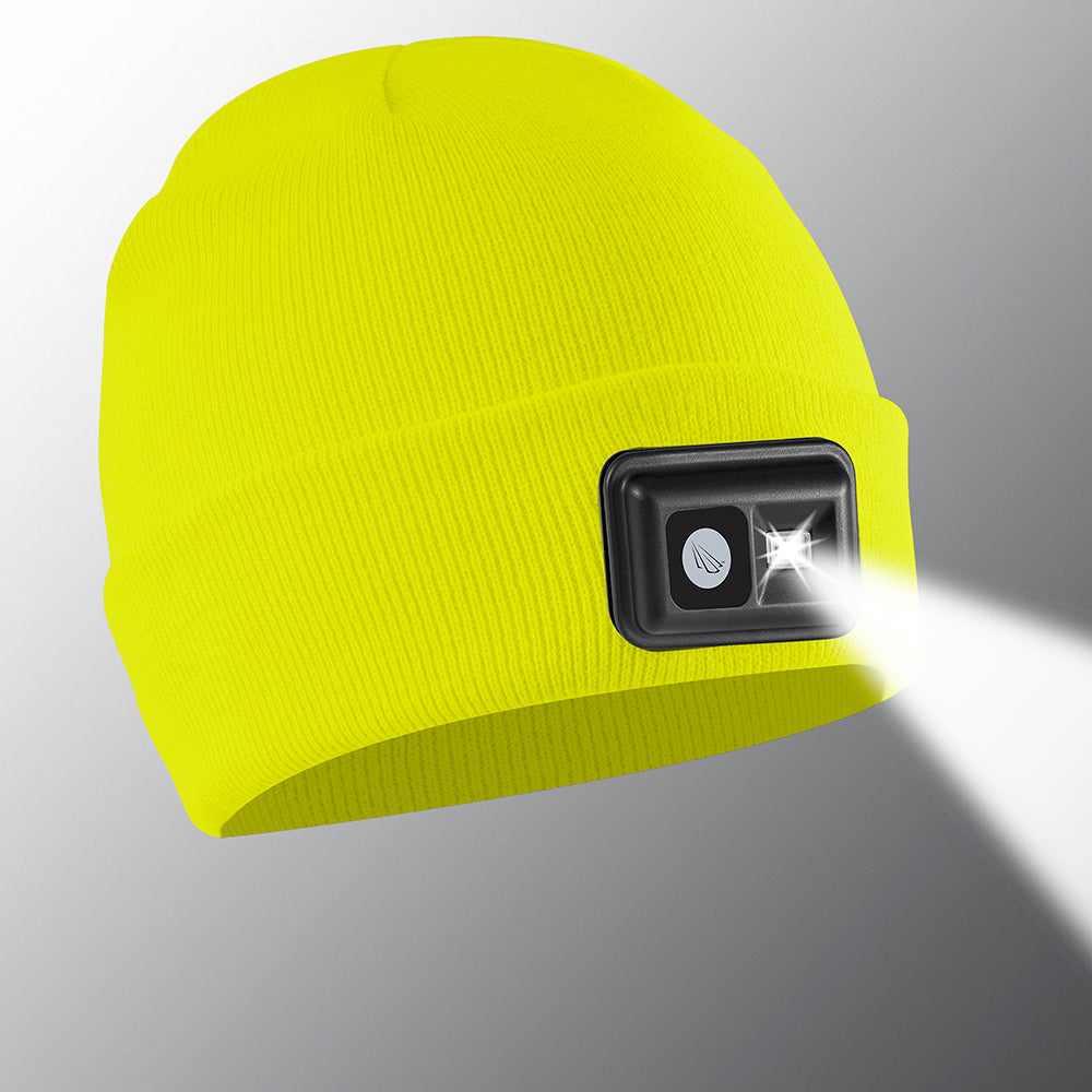 POWERCAP 2.5 Rechargeable Knit LED Lighted Headlamp Beanies
