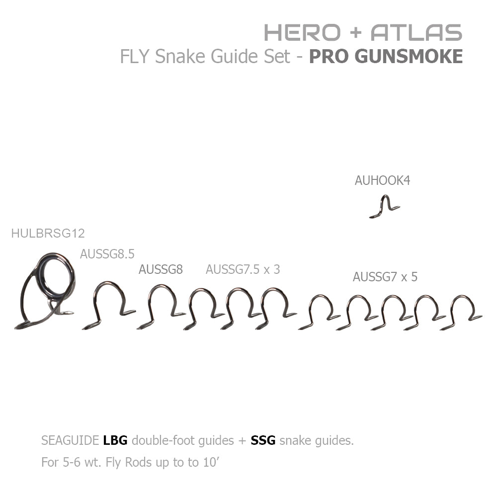 Seaguide Fly PRO Snake Guide Set