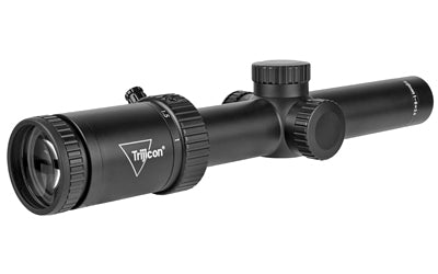 Trijicon Credo 1-6x24mm Second Focal Plane Riflescope with Red BDC Segmented Circle .223 / 55gr | 30mm Tube | Matte Black | Low Capped Adjusters