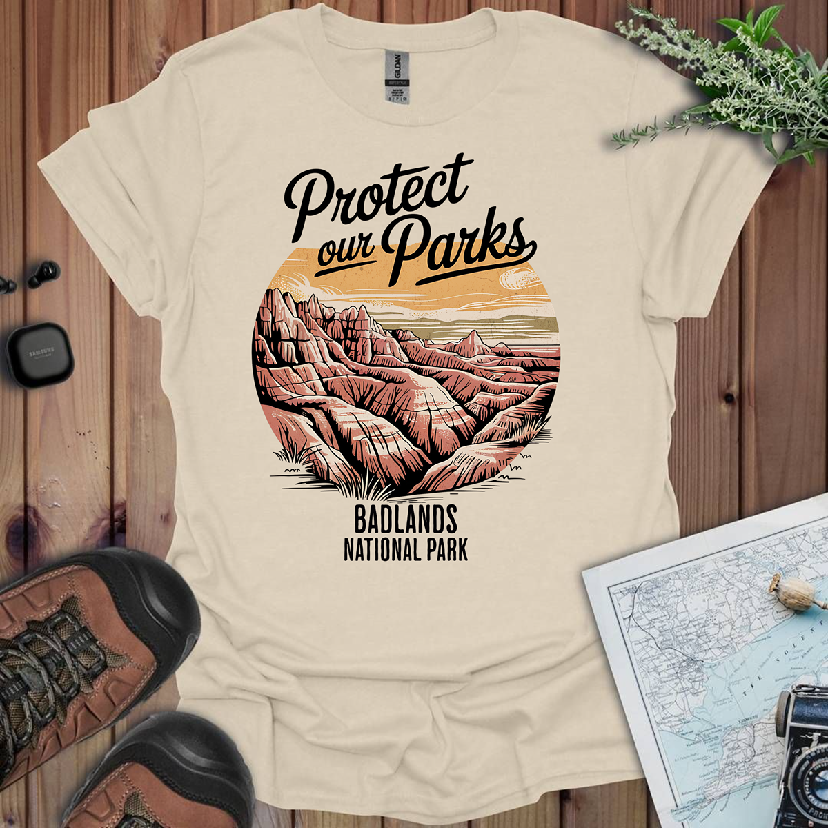 Protect Our Parks Badlands Unisex T-Shirt