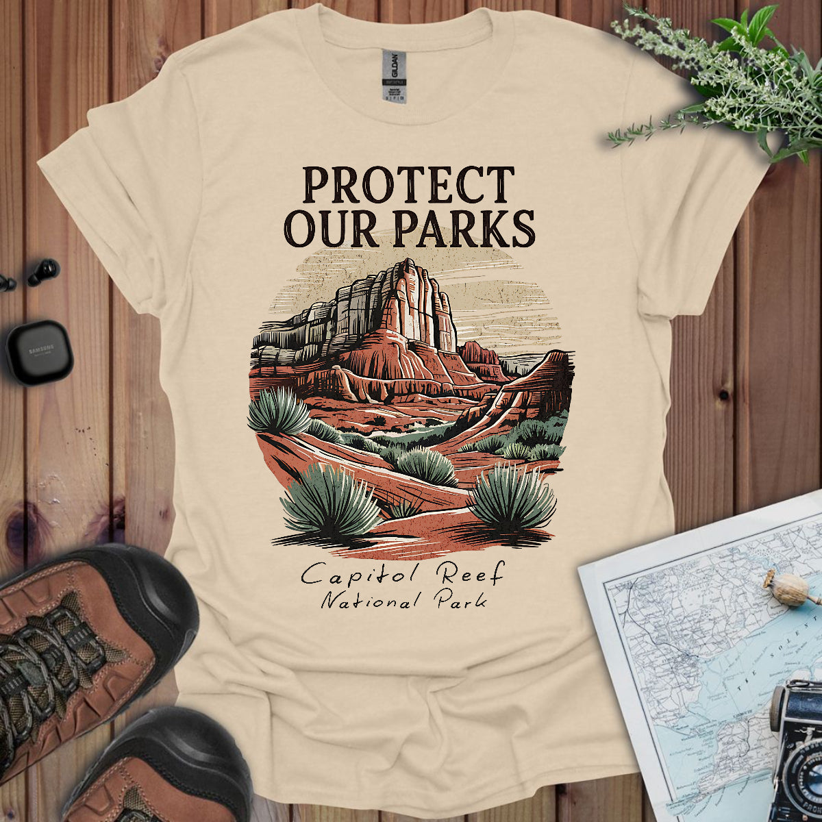 Protect Our Parks Capitol Reef Unisex T-Shirt