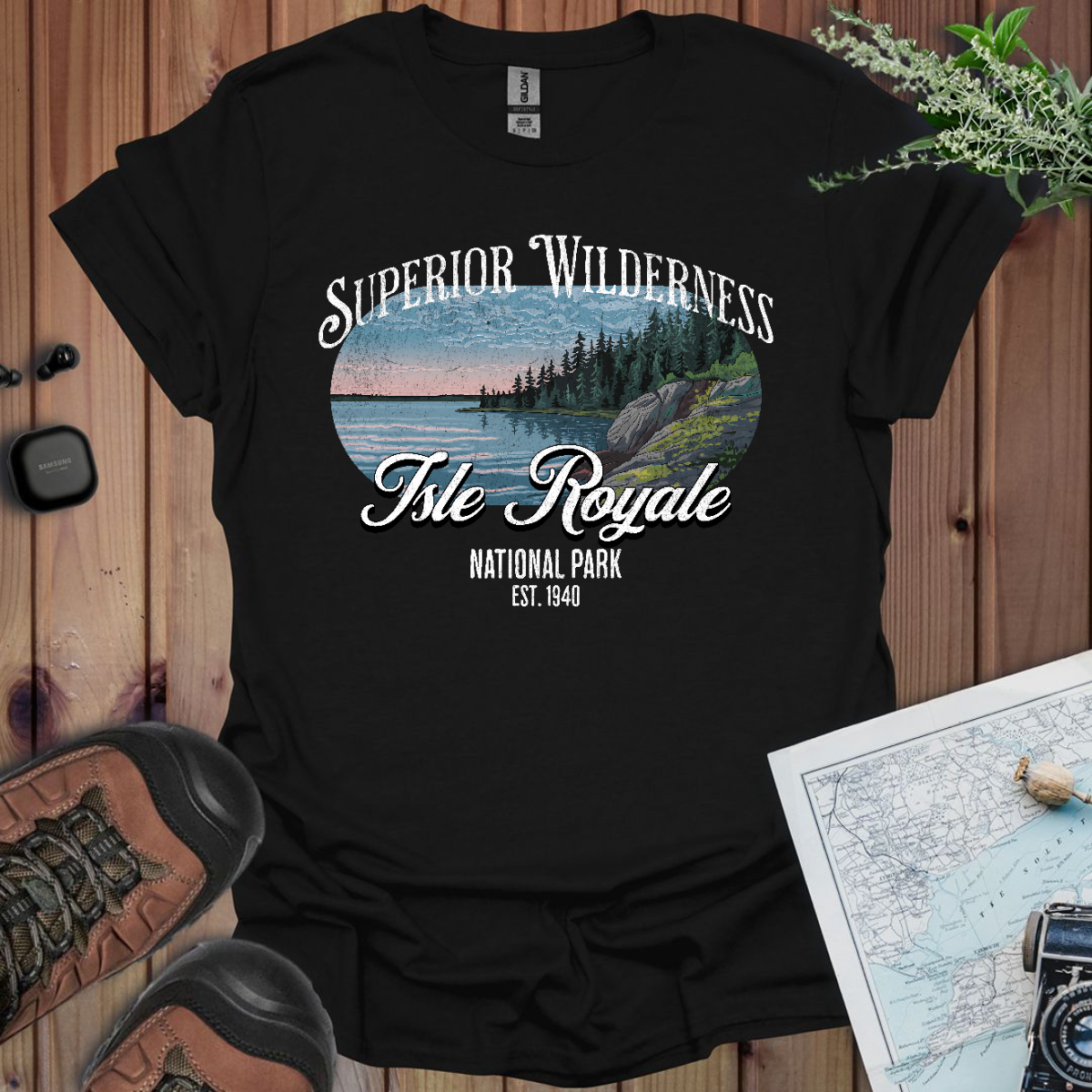 Isle Royale National Park Unisex T-Shirt Superior Wilderness