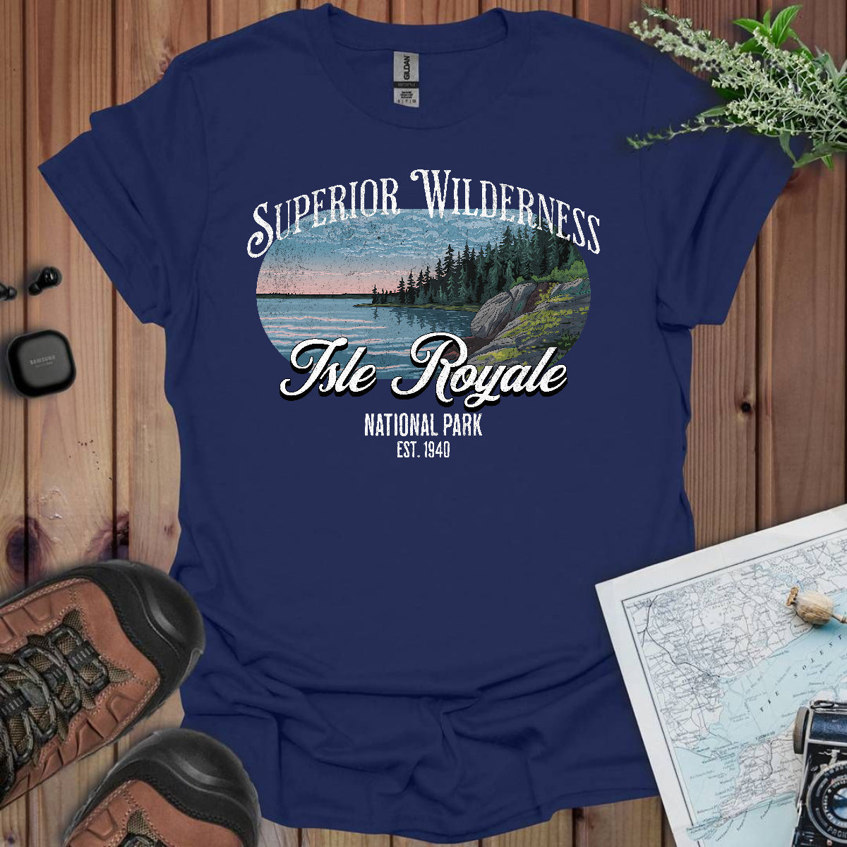 Isle Royale National Park Unisex T-Shirt Superior Wilderness