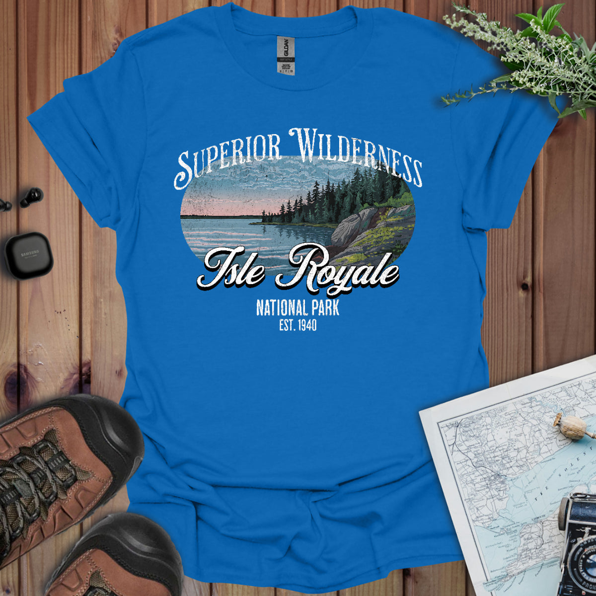 Isle Royale National Park Unisex T-Shirt Superior Wilderness