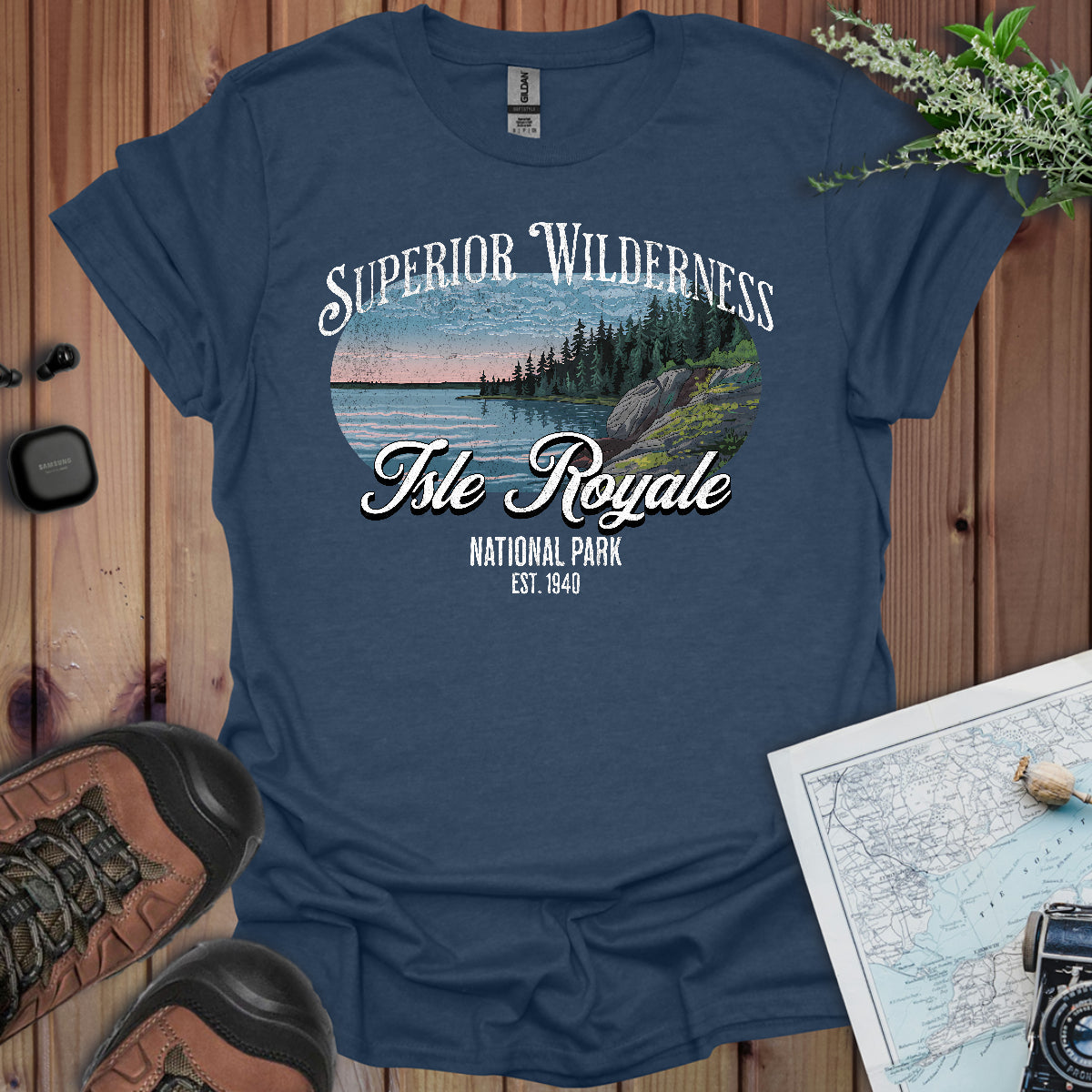 Isle Royale National Park Unisex T-Shirt Superior Wilderness