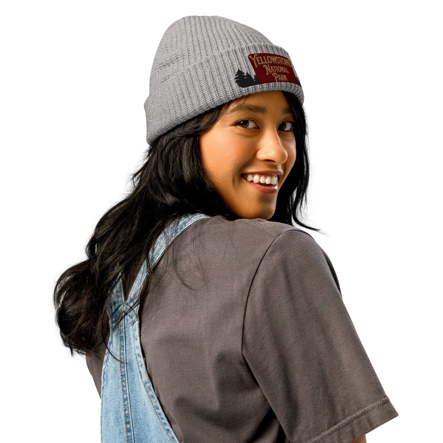 Yellowstone National Park Embroidered Beanie Wharf Style