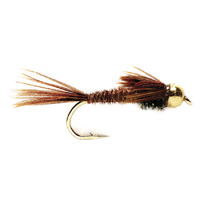 Tungsten Bead Head Pheasant Tail Nymph 1 Dozen Flies Size 18