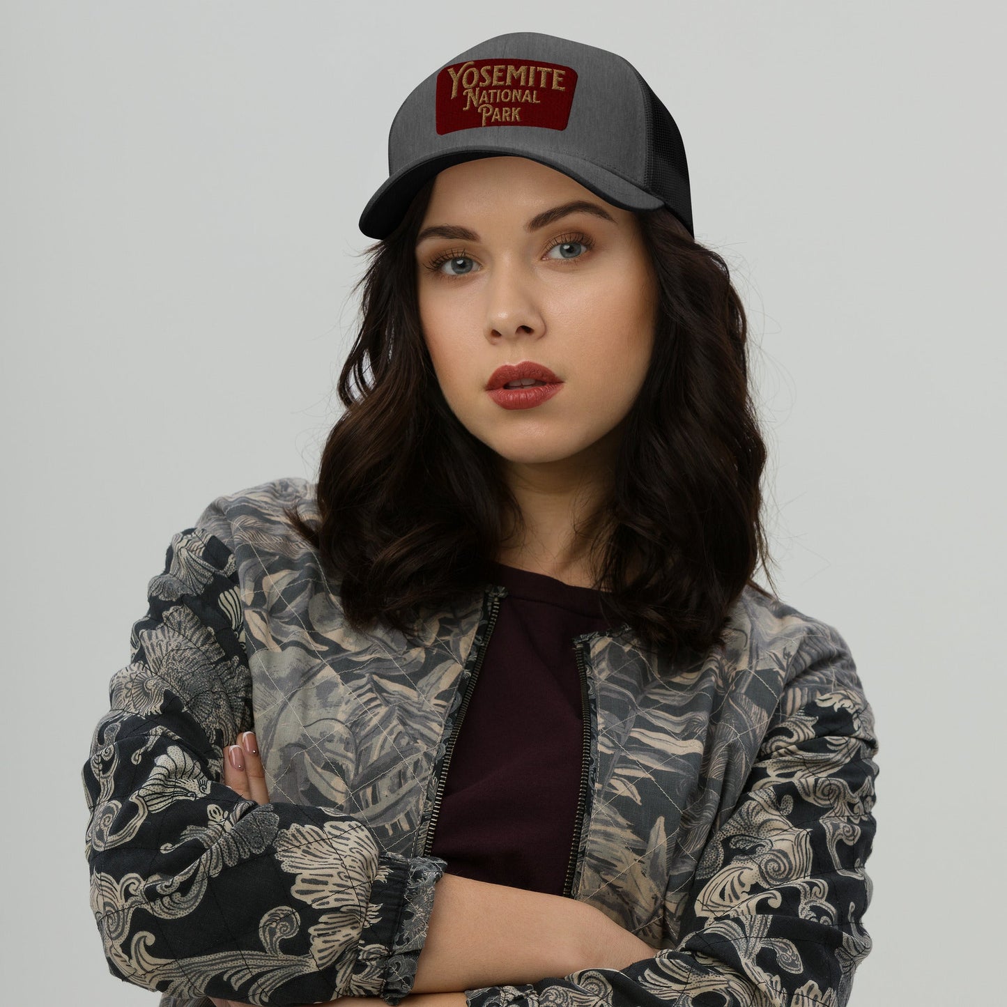 Yosemite Embroidered National Park Trucker Hat
