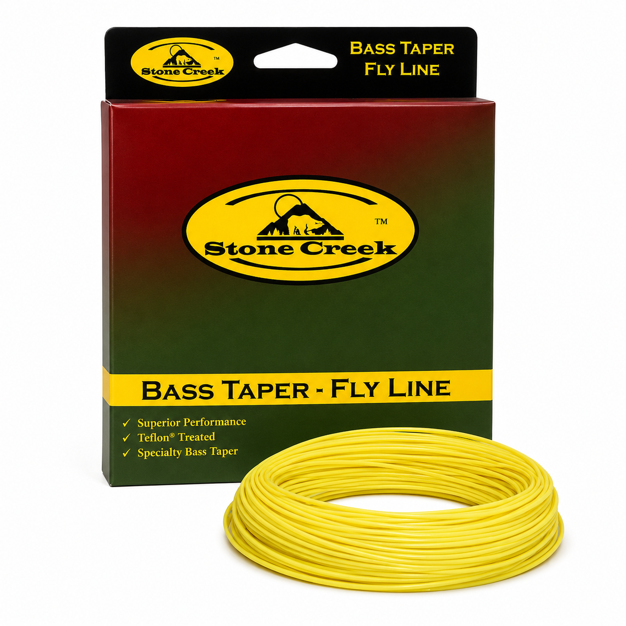 Bass Taper Fly Line - Moss