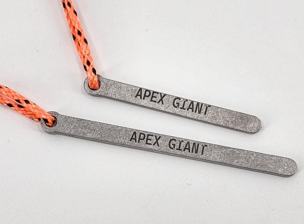 Bear bag toggle (PCT Method food bag hang) (Apex Giant)
