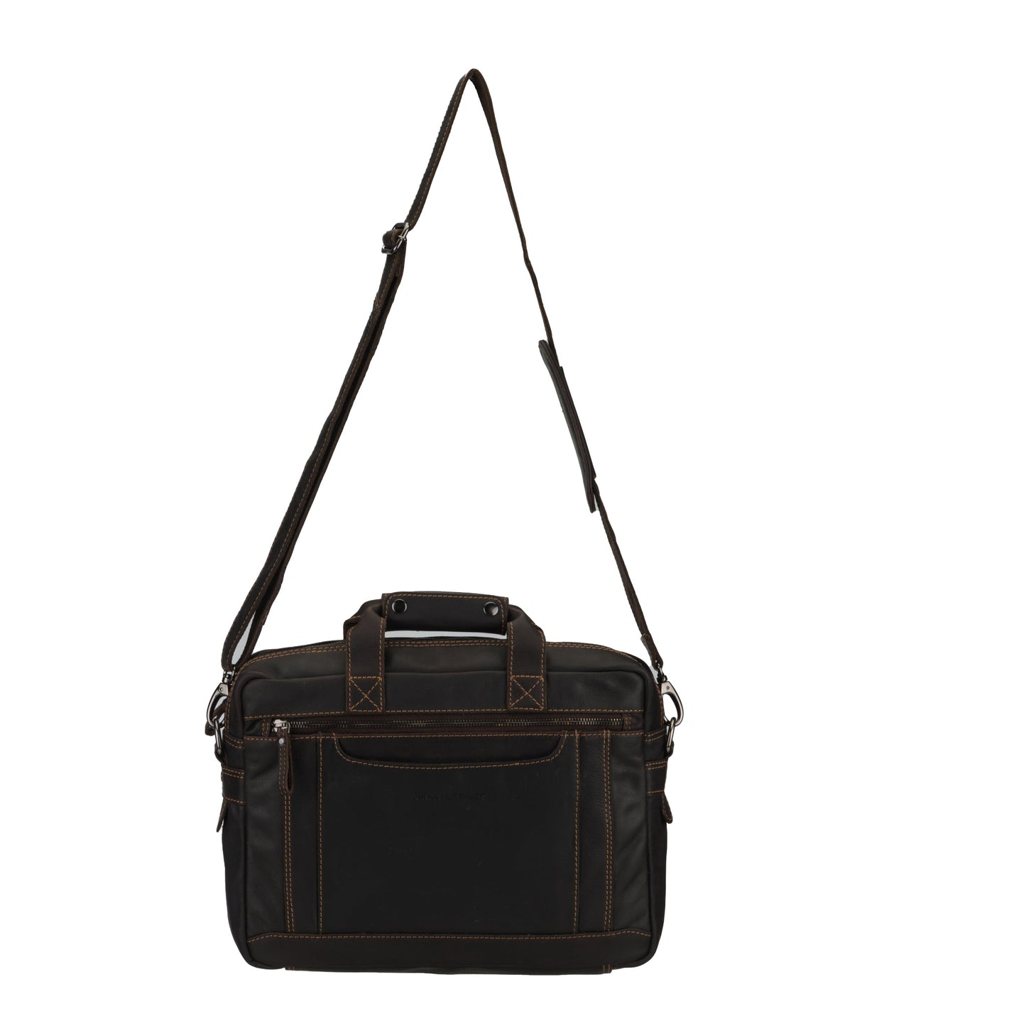 Seattle Briefcase Bag 14" Brown