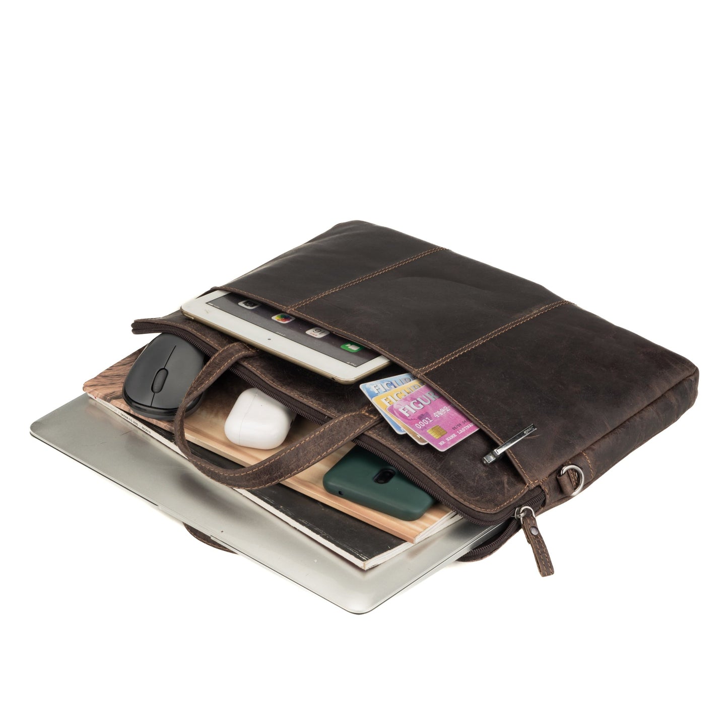 Santiago Laptop Sleeve 16" Brown