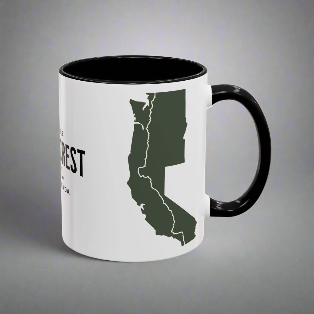Pacific Crest Trail Classic Marker Accent Mug