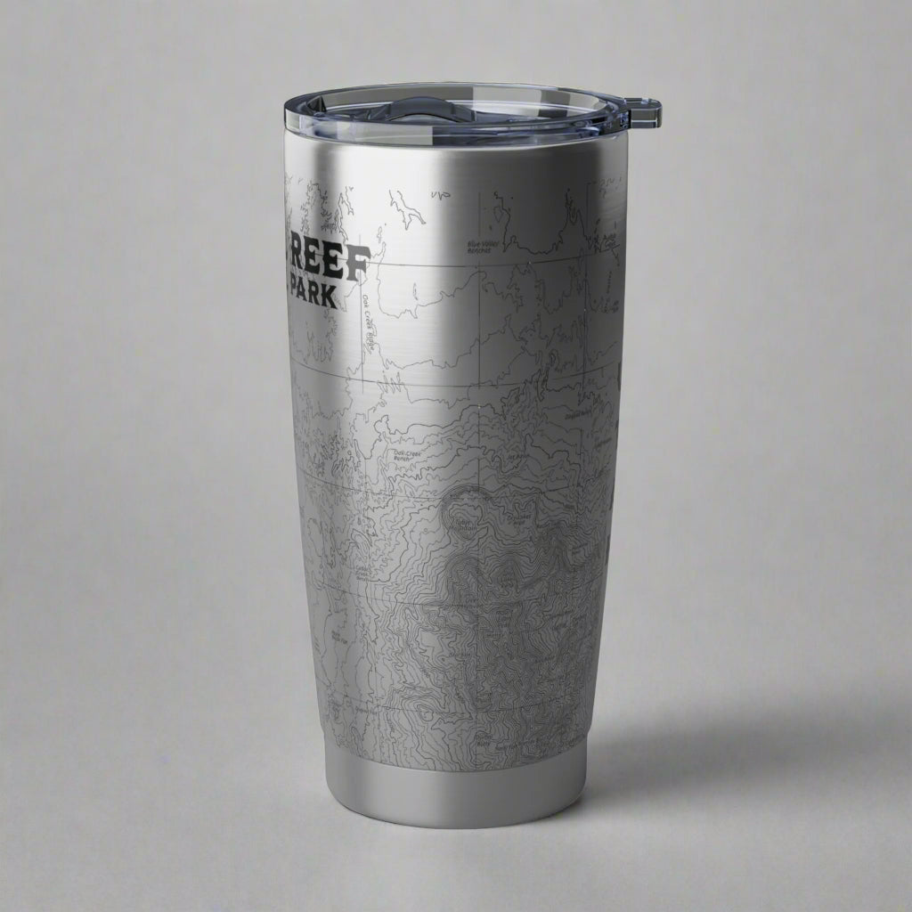Capitol Reef National Park Topographic Insulated Tumbler
