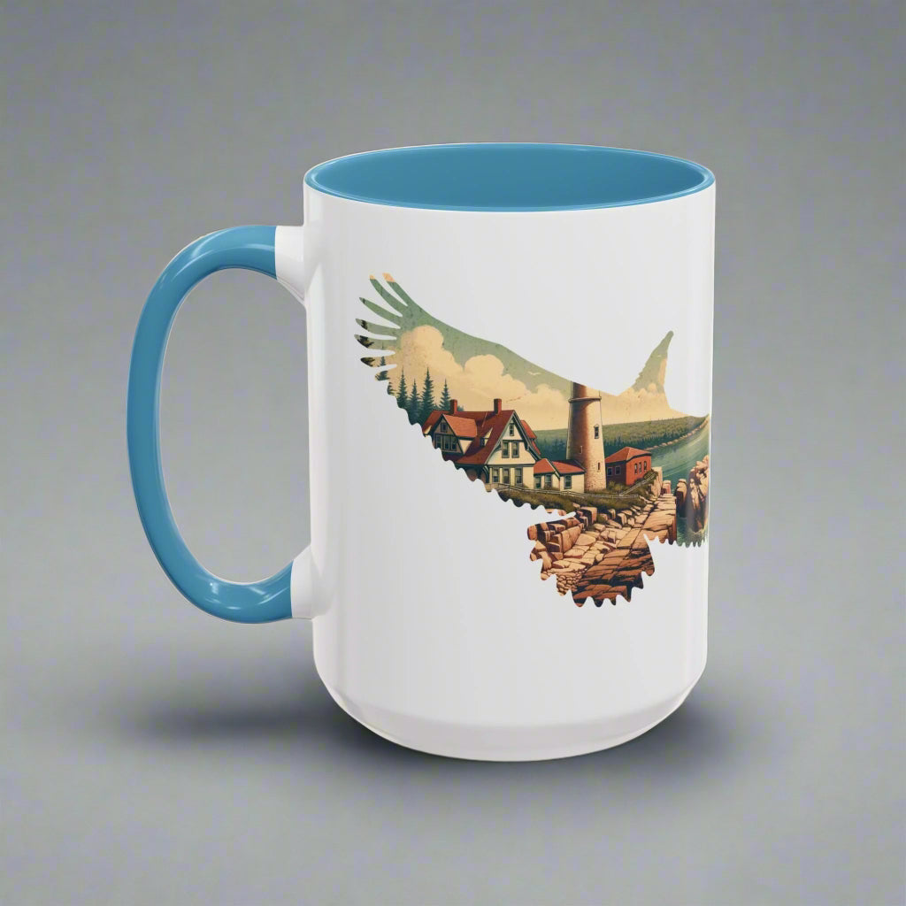 Acadia Bird Colored Mug