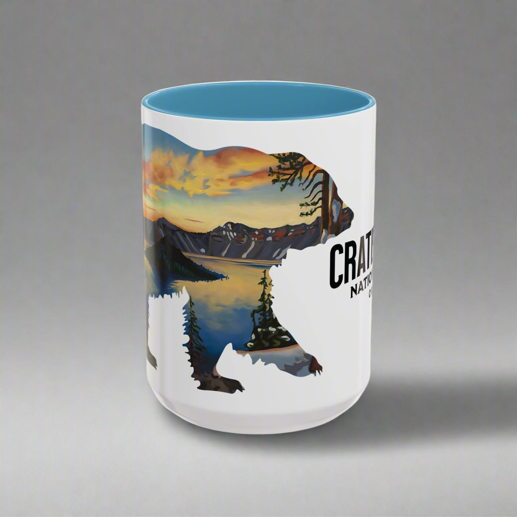 Crater Lake Bear Accent Mug