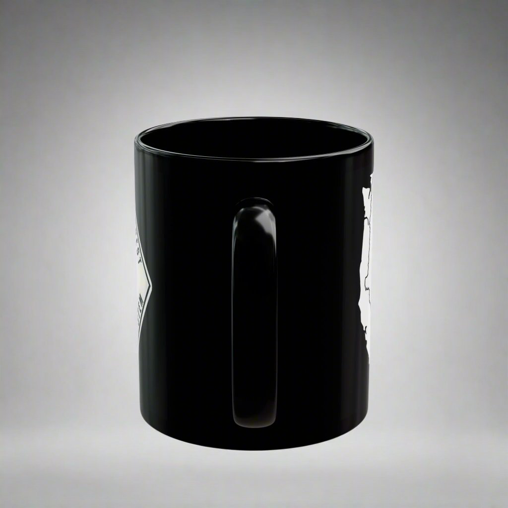 Pacific Crest Trail Classic Marker Black Mug