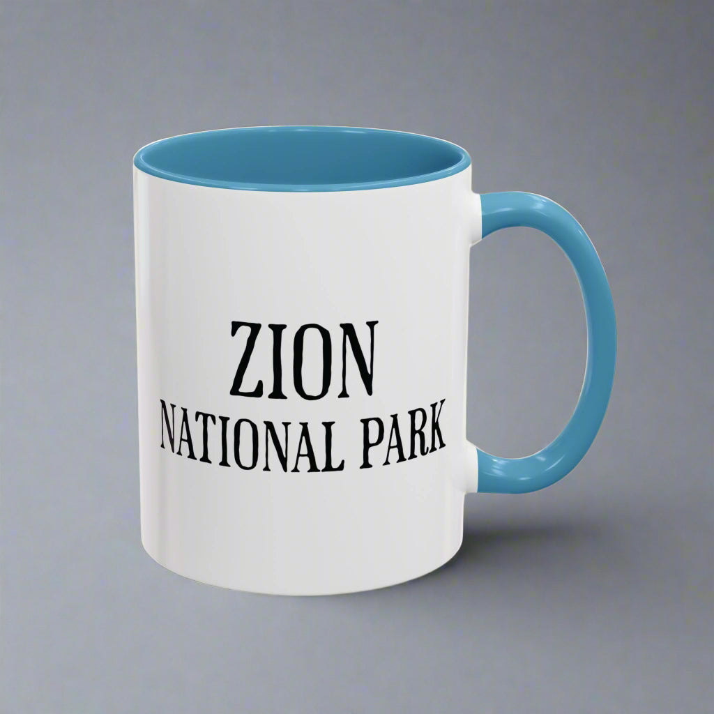 Zion National Park Mountain Lion Colored Mug