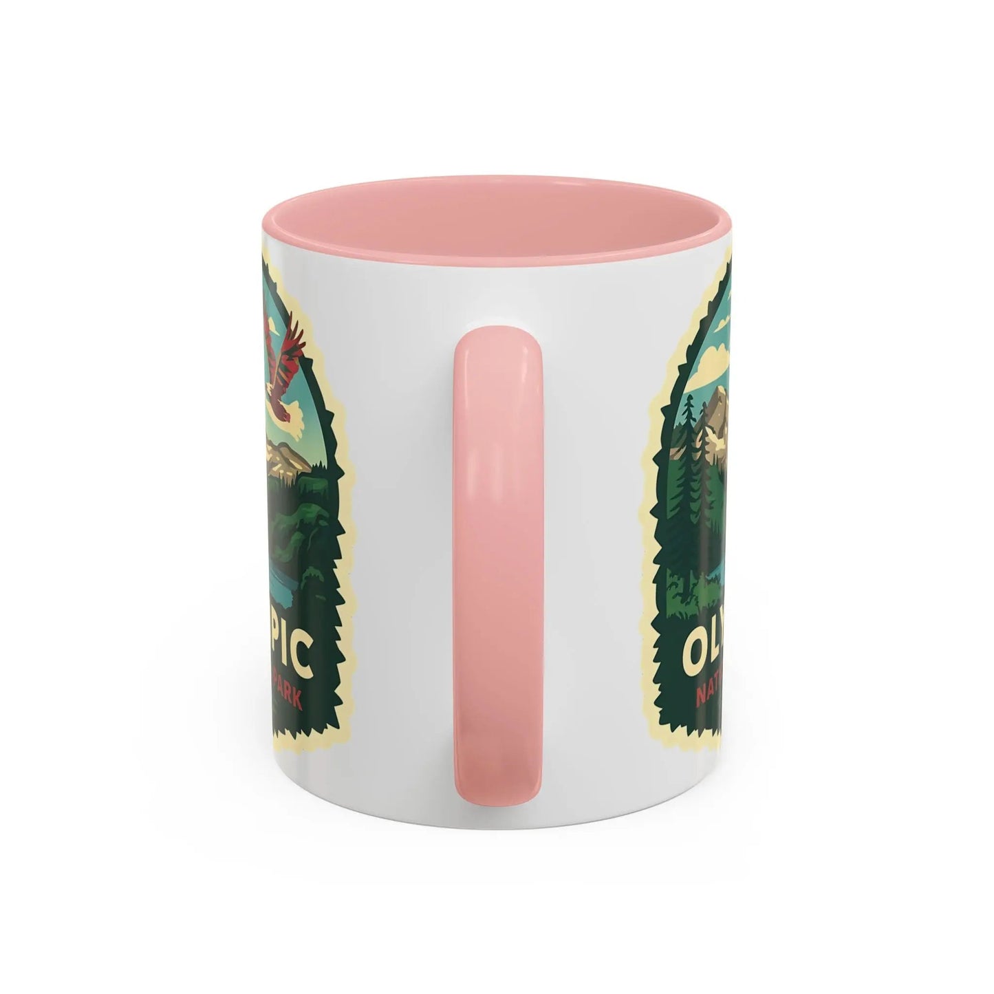 Glacier National Park Accent Coffee Mug 11oz 15oz