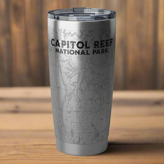 Capitol Reef National Park Topographic Insulated Tumbler