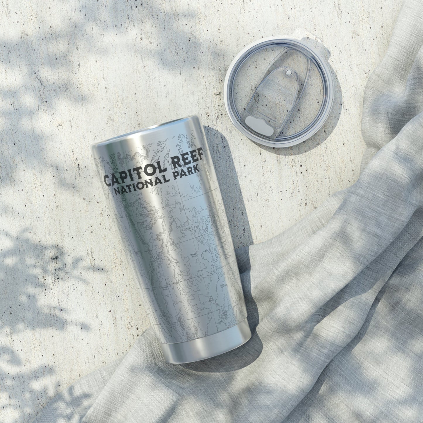 Capitol Reef National Park Topographic Insulated Tumbler