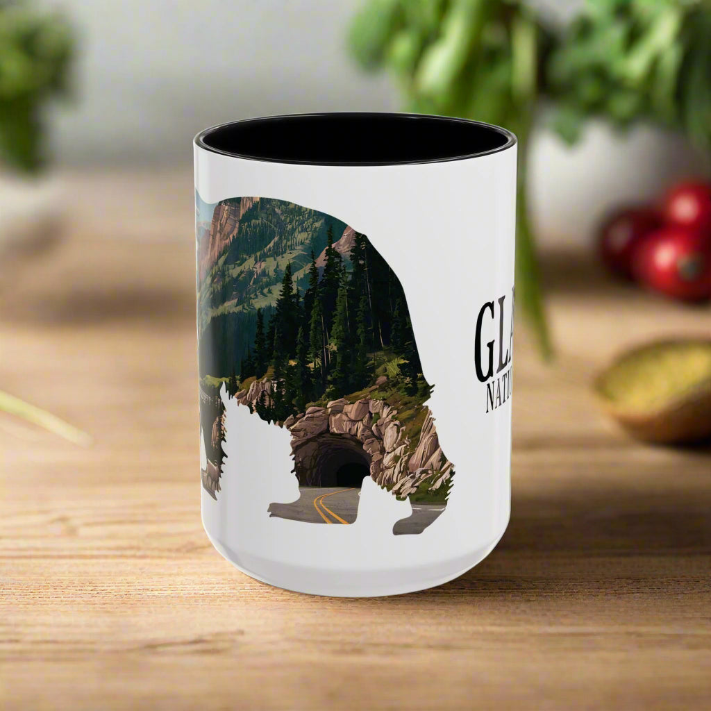 Glacier Bear Colored Mug