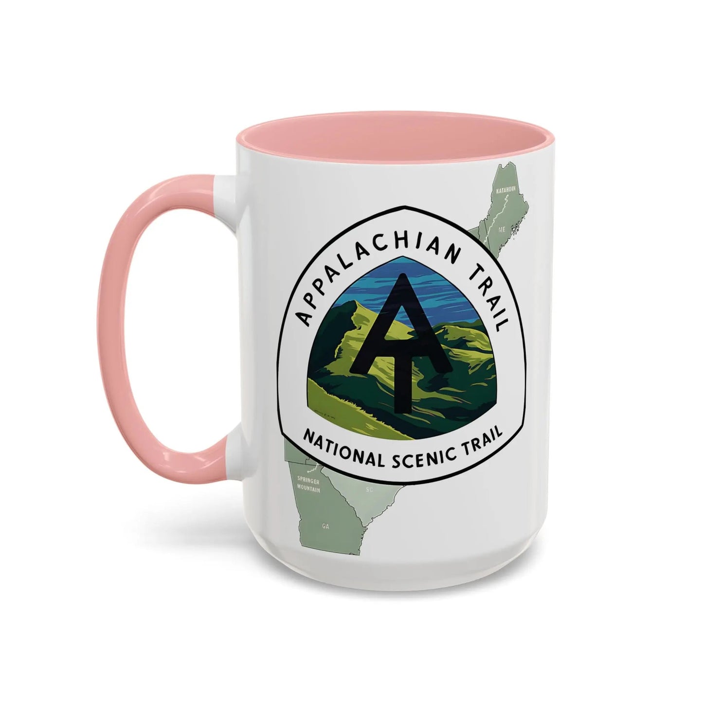 Appalachian National Scenic Trail Accent Coffee Mug 11oz 15oz