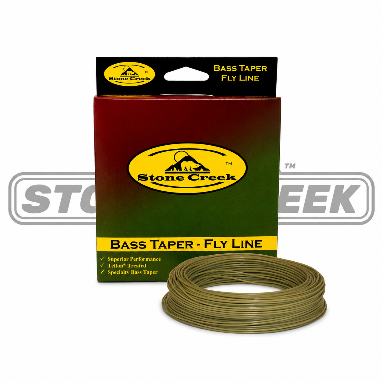 Bass Taper Fly Line - Moss