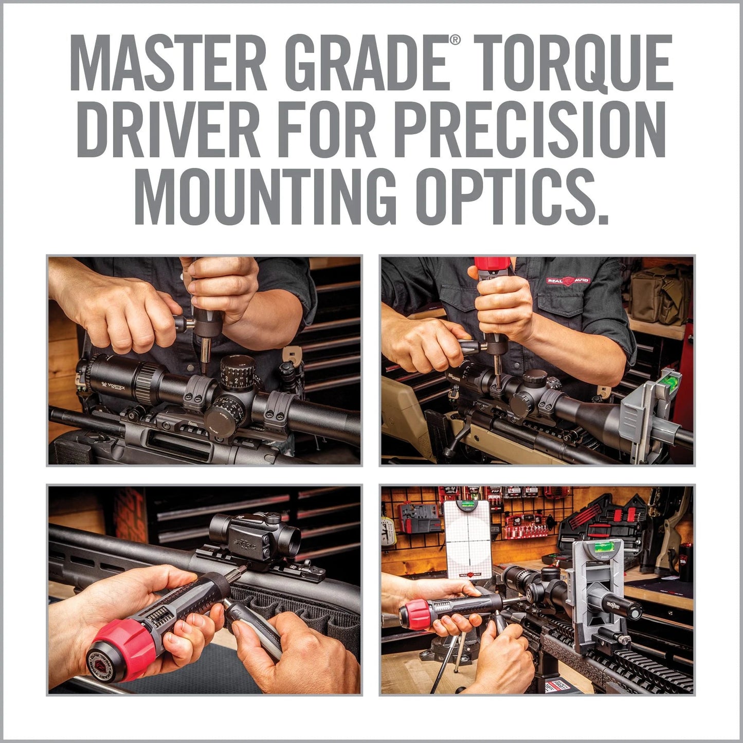 Master Grade Scope Mounting and Bore Sighting Kit