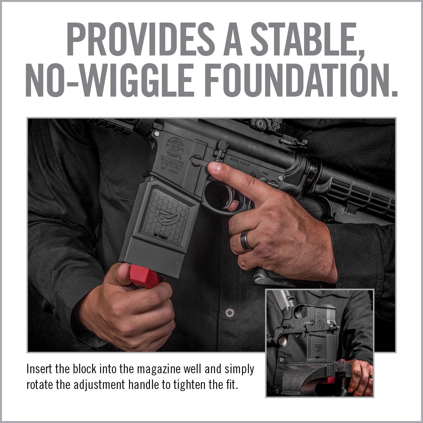 Smart-Fit AR15 Vise Block With Sleeve For AR10*