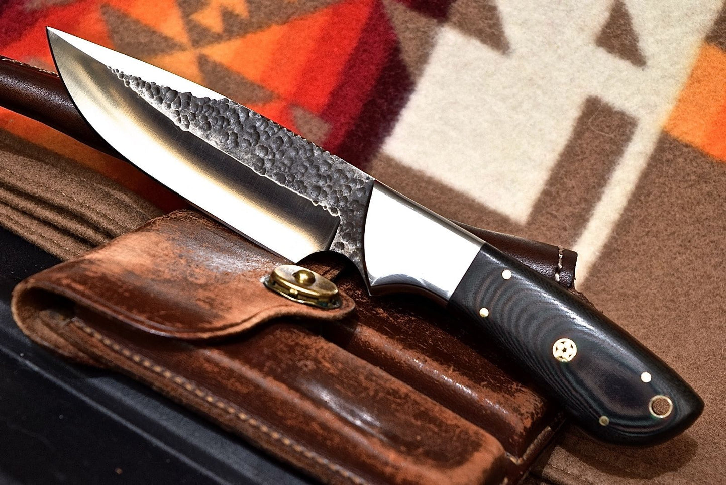 1095 High carbon hand forged knife